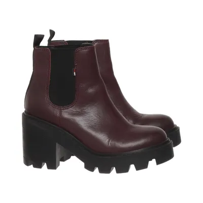 Heeled boots (Essential Leather Mid Heel Boot) from Tommy Hilfiger Jeans Leather