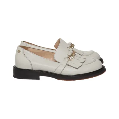 Loafers (Hvid) fra Fred de La Bretoniere Læder