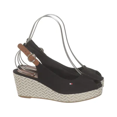Sleehakken (Zwart, Bruin) van Tommy Hilfiger Leer