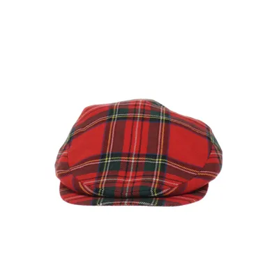 Flat cap (Röd, Flerfärgad) från Ströms Ull