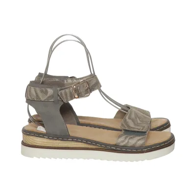 Sandaler (Grå, Beige) från Rieker Antistress Skinn