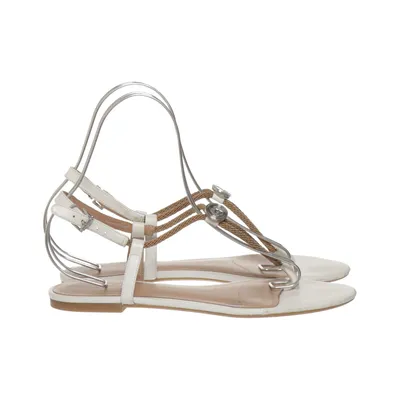 Sandals (White, Brown) from Armani Jeans