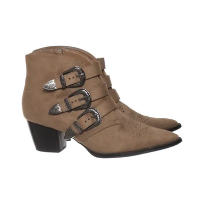 Laarzen met hak (Beige) van Parfois