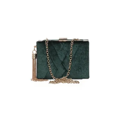 Skuldertaske (Grøn) fra Massimo Dutti
