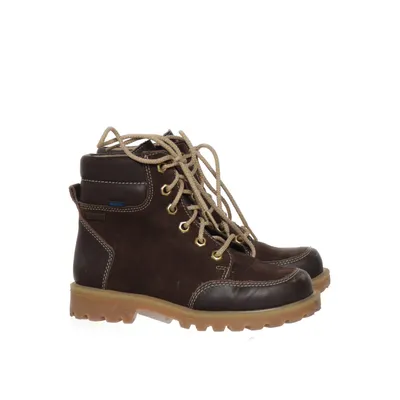 Laced boots (Brown) from Richter Polyester