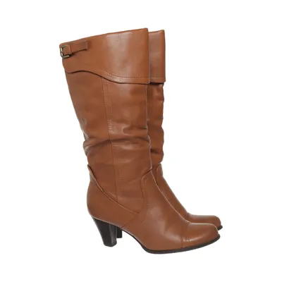 Bottes (Marron) de Clara Barson Cuir