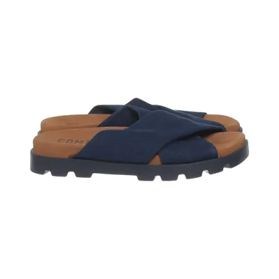 Mules (Bleu, Marron) de Camper Cuir
