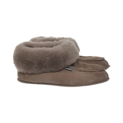 Chaussons (Marron) de Axelda Cuir