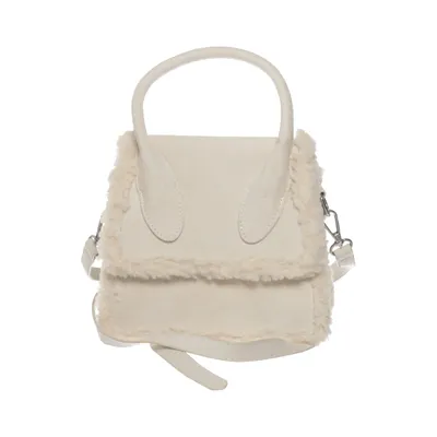 Skuldertaske (Handväska, väska, bröllop, fest, teddy, fuskpäls.) fra Public Desire