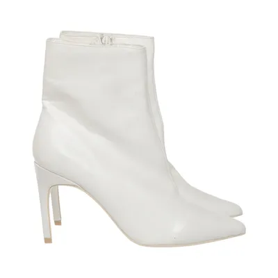 Heeled boots (White) from NLY Shoes