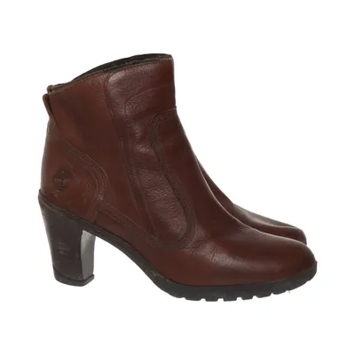 Laarzen met hak (Bruin) van Timberland Leer
