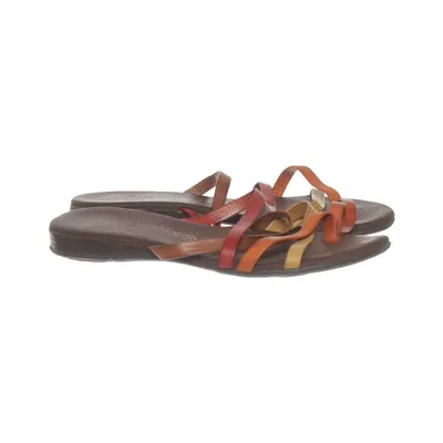 Sandals (Brown, Red, Orange) from Hecho en España Leather