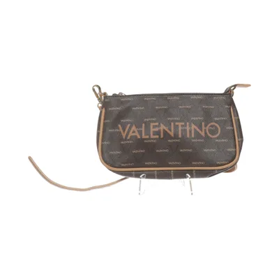 Shoulder-bag (Brown, Beige) from Valentino by Mario Valentino Polyester, Polyurethane