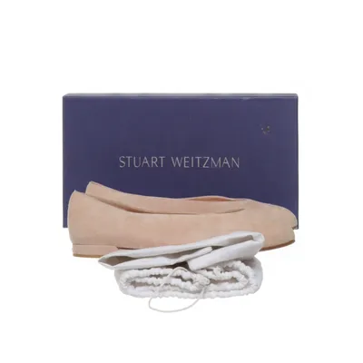 Ballet flats (Pink) from Stuart Weitzman Suede