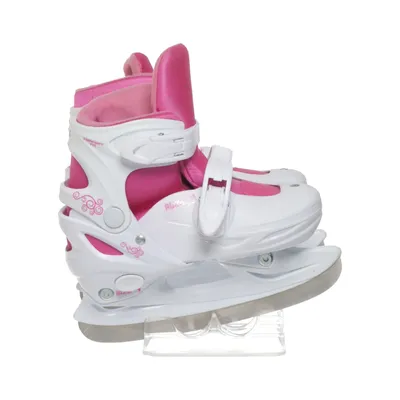 Patins à glace (Blanc, Rose) de Rookie