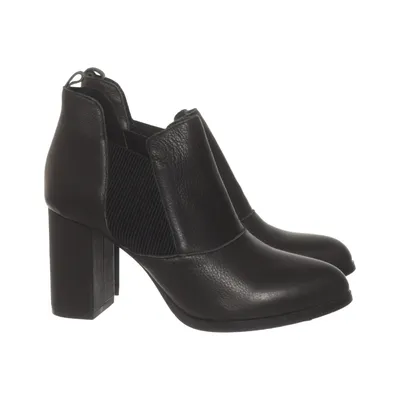 Laarzen met hak (Zwart) van Shoe the Bear Leer