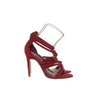 Sandaletter (Röd) från Zara Basic Collection Mocka