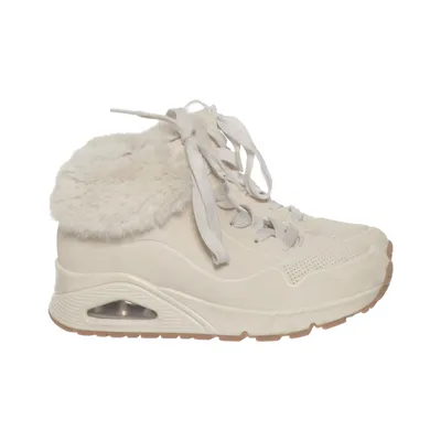 Boots (Beige) från Skechers Pälsimitation