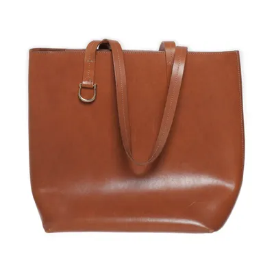 Handväska (Brun) från & Other Stories Bomull, Skinn, Ull