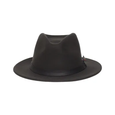 Chapeau Fedora (Gris) de Stetson Coton, Laine