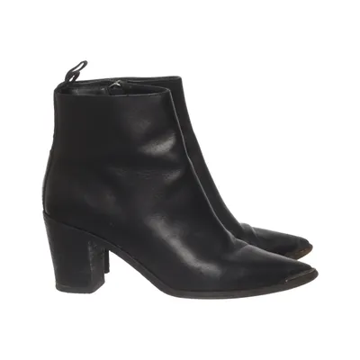 Heeled boots (Black) from Acne Studios Leather