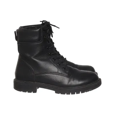 Bottes à lacets (Noir) de Highland Creek Cuir