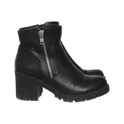 Bottes à talons (Noir) de DS Shoes by DinSko