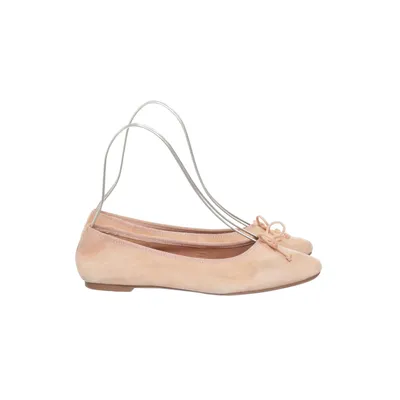 Ballet flats (Pink) from H&M Suede