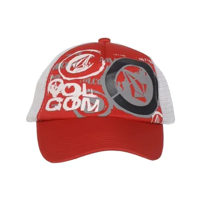 Casquette de camionneur (Rouge, Blanc, Noir) de Volcom