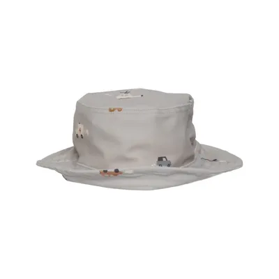 Bucket hat (Grijs, Meerkleurig) van Liewood Elastaan, Gerecycled polyester
