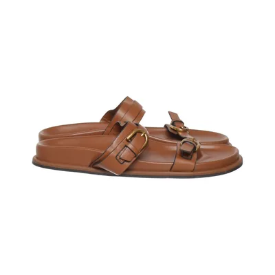 Pantoletten (Braun) von Zara