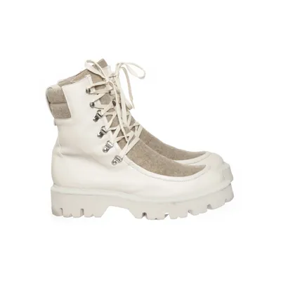 Laced boots (Beige) from Roberto Festa