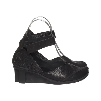 High heel sandals (Black) from Trippen Leather