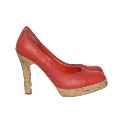 Pumps (Red) from Wild Diva Polyurethane