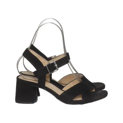 Sandales à talons hauts (Noir) de Clara Barson Cuir