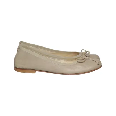 Ballet flats (Beige) from Hego's Leather