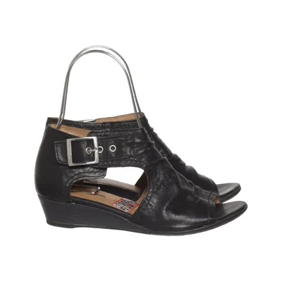 Wedges (Black) from Softwalk Leather