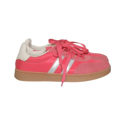 Baskets (Rose, Argent, Marron) de Mjuka Cuir