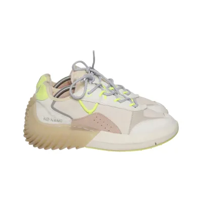 Baskets (Blanc, Beige, Jaune) de No Name Cuir