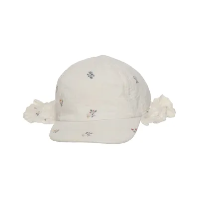 UV cap (White, Multicolored) from H&M Cotton