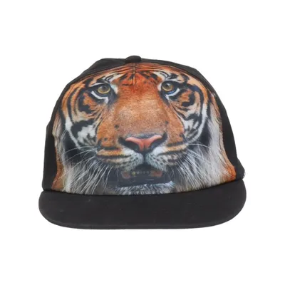 Honkbalpet (Zwart, Meerkleurig) van Nature Planet Katoen, Polyester