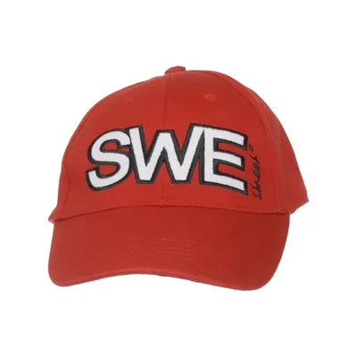 Baseball cap (Red) from Swe Street Cotton