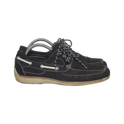 Boat shoes (Black) from Memphis One