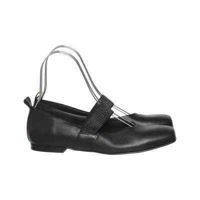 Ballerinas (Schwarz) von Heine Leder