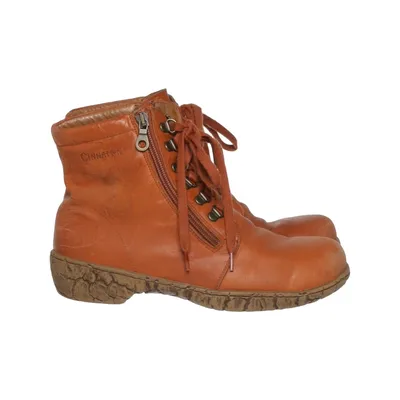 Snørestøvler (Brun) fra Cinnamon Læder