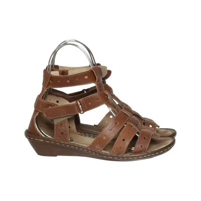 Sandales gladiateur (Marron) de Cavalet