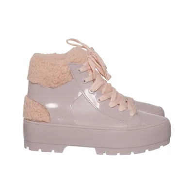 Bottes à lacets (Rose) de Melissa