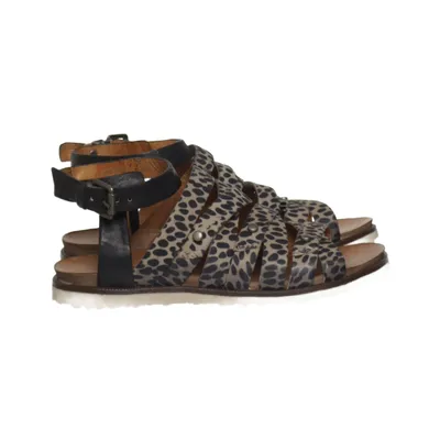 Sandaler (Beige, Svart, Flerfärgad) från Mjus Skinn