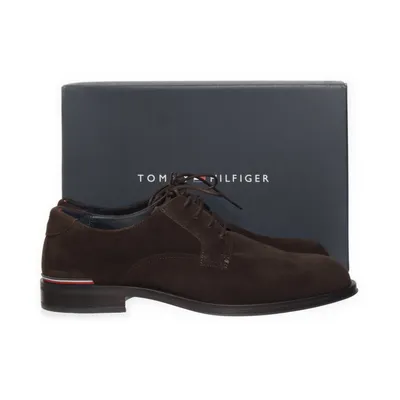 Derbyskor (Brun) från Tommy Hilfiger Mocka