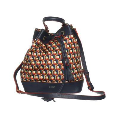 Umhängetasche (Blau, Mehrfarbig) von Oilily Leder, Polyester